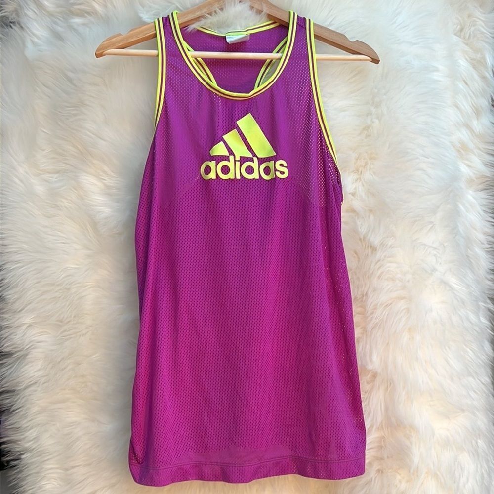 Adidas Mesh Varsity Racerback tank top